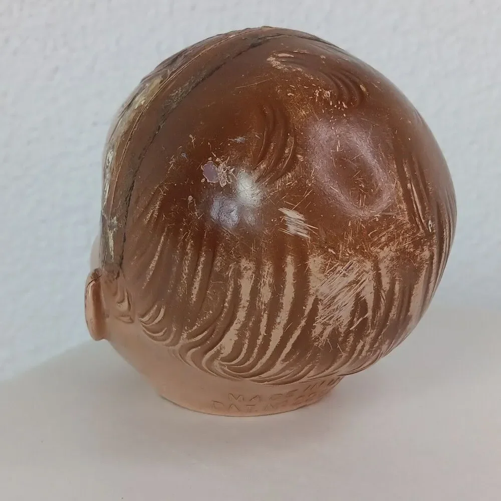 Ideal Sleepy Eyes Doll Head Composite Made in the USA pat. No 22522077 For Parts